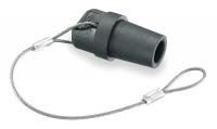 2XB60 Cap, Black, 300/400 Amp Male Single Pole