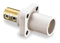 2XB74 Male Receptacle, 400A, 600VAC/250VDC, White