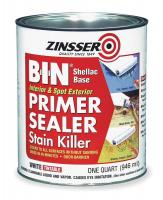 4HFC4 Primer/Sealer Stain Killer, White, 1 qt.