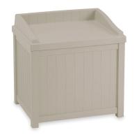2XJF3 Storage Seat, H 24 In, W 22 In, D17 1/2 In