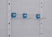 2XJF6 Storage Bracket, H 5 3/4, W 30, w/3 Hooks