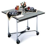 2XJK7 Room Service Cart, Square, L 36, W 36, H 30