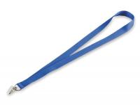 2XKJ6 Flat Neck Cord, Blue, 3/8 In, PK 10