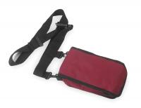 2XKR1 Belt Pouch, 7x4-7/16x1-3/4, Maroon