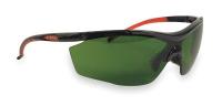 2XKZ1 Safety Glasses, Shade 3.0 IR, Uncoated