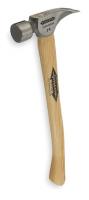 2XTE8 Rip Claw Hammer, Titanium, 14 Oz, Hickory