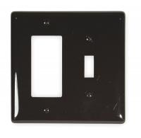 2XVA6 Wall Plate, Brown