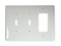 2XVE9 Wall Plate, White