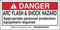 2XY13 Arc Flash Protection Label, 2 In. H, PK100