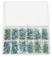 2YAR8 Barrel Bolt Asst, LCS, 310 PC, 12 Szs