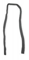 2YAV3 Brk Away Eyewear Rtnr, Bk, 9-3/4 In