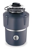 2YB92 Cover Control Food Waste Disposer, 3/4 HP