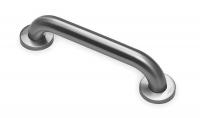 2YDU8 Grab Bar w/Anti-Microbial Coating, 24 In
