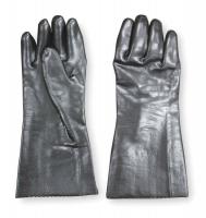 2YEP3 Chemical Resistant Glove, PVC, 14&quot; L, PR
