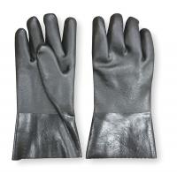 2YEP8 Chemical Resistant Glove, PVC, 12&quot; L, PR