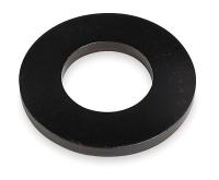 2YJF7 Flat Washer, Blk Oxide LCS, Fits #8