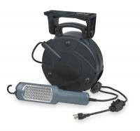 2YKR2 Hand Lamp Cord Reel, LED, 5W, 40Ft Cord
