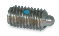 2YLG8 Plunger, Spring, SS, #6-32, 3/8, PK 5