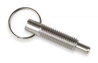 2YLT4 Plunger, Hand, SS, 1/4-20, 1.14, PK 2