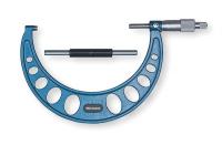 2YNA4 Outside Micrometer, 6 In, Vernier Scale