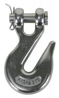 2YNU2 Grab Hook, 316 Stainless Steel, G50, Clevis