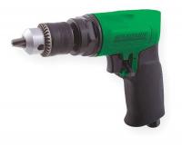 2YPR3 Air Drill, General, Pistol, 3/8 In.