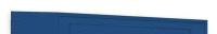 2YY14 Slope Top Kit, 3 Frame Wide, W45, D18, Blue