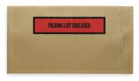 2ZA16 Packing List Envelope, 10 In, PK 1000