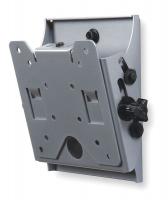 2ZA86 Flat Panel Tilt Mount, Wall, Steel, Black