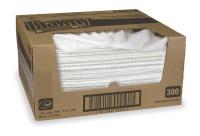 2ZB60 Disposable Wipes, 13 In x 15 In, PK 300