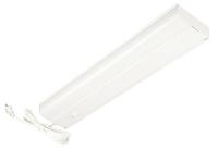 2ZB98 Undercabinet Fixture, T8, 17W, 120V, 1 Lamp