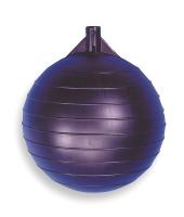 2ZDU4 Float Ball, Round, Plastic, 8 In
