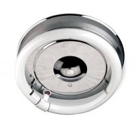 2ZE26 Ceiling Fixture, 32W, Circular, Chrome
