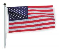 2ZE44 US Flag, 8x12 Ft, Nylon