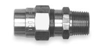 2ZJF7 Male Connector Fitting, 3/8-18, Brass