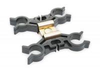 2ZJW1 Dogbone Support Clamp, 7/8 In OD