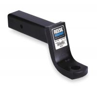 2ZPX9 Ball Mount, Drop 7 3/4 In, L 10 1/2 In
