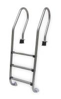 2ZTR6 Ladder, Pool, 3 Stainless Steel Steps