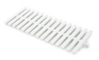 2ZTV2 Gutter Drain Grating, Flexible, 36 In.L