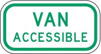 2ZTV3 Parking Sign, 6 x 12In, GRN/WHT, Text, R7-8A