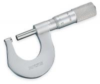 2ZTZ4 Round Anvil Outside Micrometer, 1 In