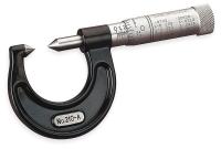 2ZUC1 Outside Micrometer, 7/8 In, Pointed Anvil