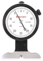 2ZUH1 Dial Depth Gage, 1/8 In, 2 1/2 In Base