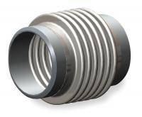 2ZV71 Metal Expansion Joint, 4 In Dia, 6 In L