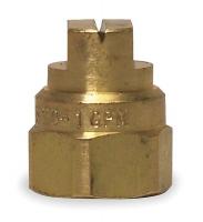 2ZV93 Nozzle, Brass/Plated Steel