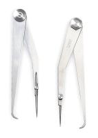 2ZVA8 Hermaphrodite Caliper, 6 In, Firm Joint