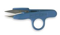 2ZY16 Thread Shears, 4 3/4 In L, 1 In Cut L, Blue