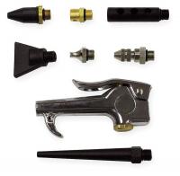 2ZYD3 Air Gun Kit, Chrome, 220 psi, 3-45/64 L