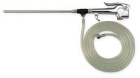 2ZYD8 Siphon Air Gun, Chrome, 220 psi, 26-17/64 L
