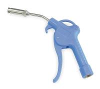 2ZYD9 Air Gun, Chrome, 160 psi, 9-1/2 L